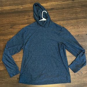Men’s outdoor voices cloudknit hoodie L